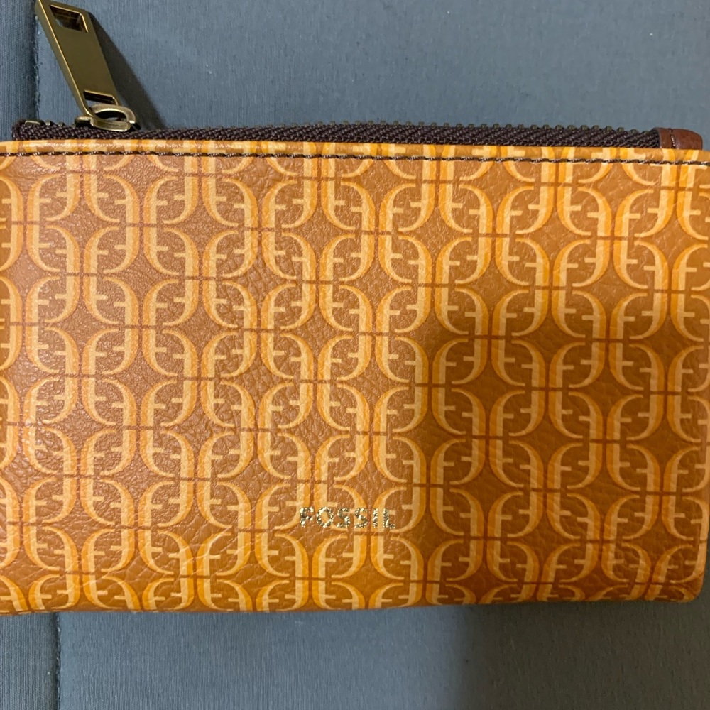 Yellow Fossil Multifunction Wallet